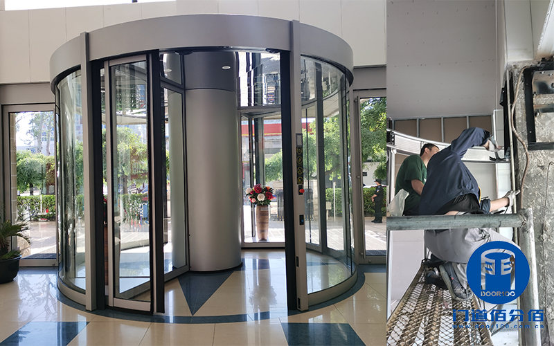 旋轉(zhuǎn)門安裝不當(dāng)：后續(xù)使用的多重隱患