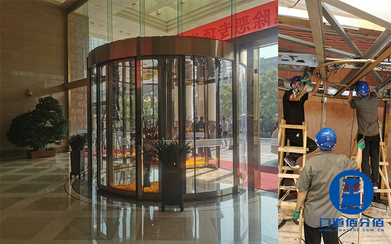 旋轉(zhuǎn)門安裝不當(dāng)：后續(xù)使用的多重隱患