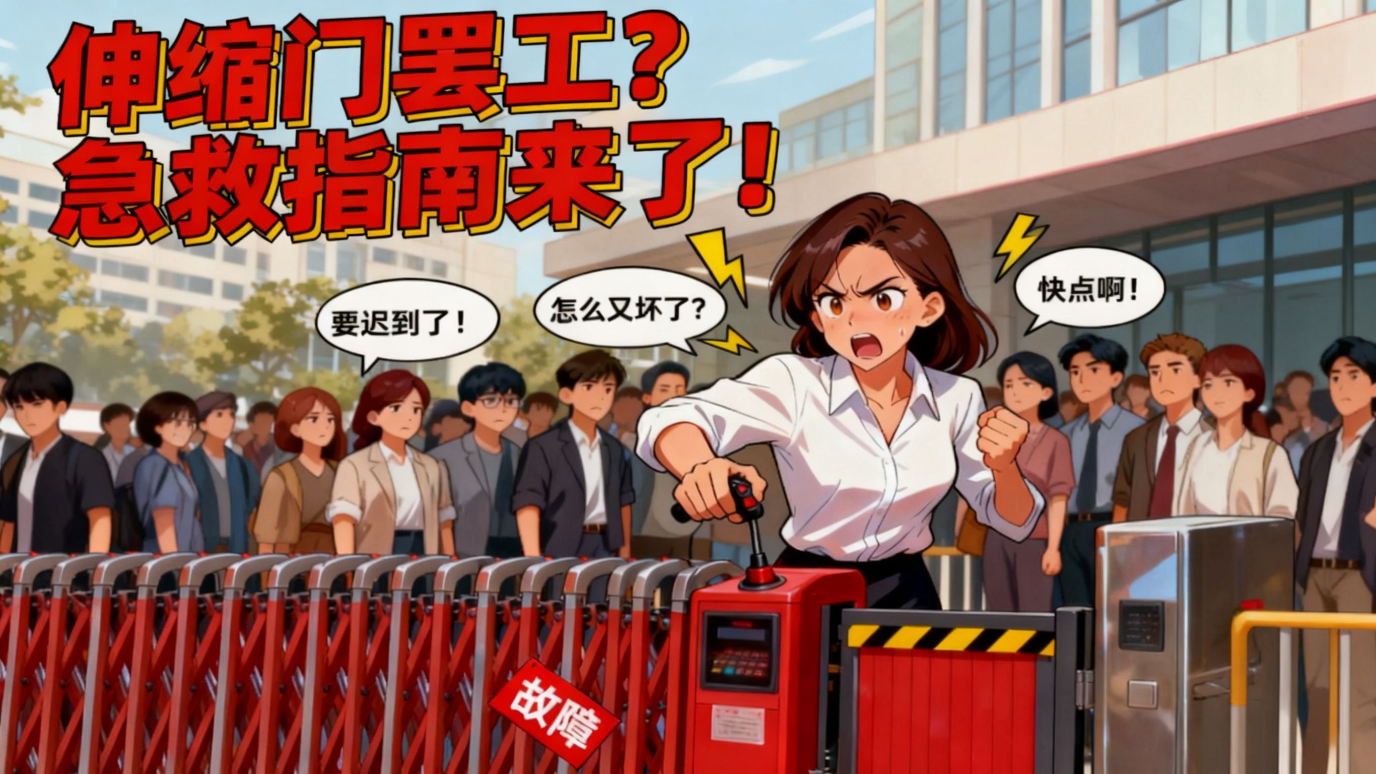 伸縮門(mén)故障排查與維修指南：基礎(chǔ)自查 + 專(zhuān)業(yè)服務(wù)推薦