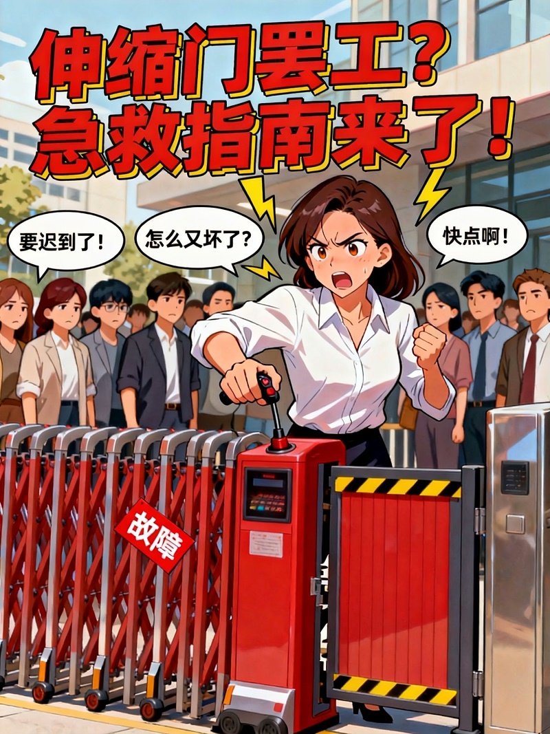 伸縮門故障指南無水印