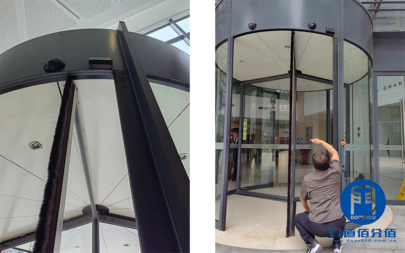 自動旋轉(zhuǎn)門（三翼）保養(yǎng)案例，教你如何延長使用壽命
