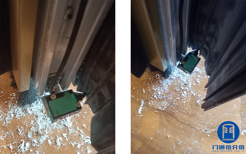 自動(dòng)兩翼旋轉(zhuǎn)門足部安全升級(jí)配件安裝