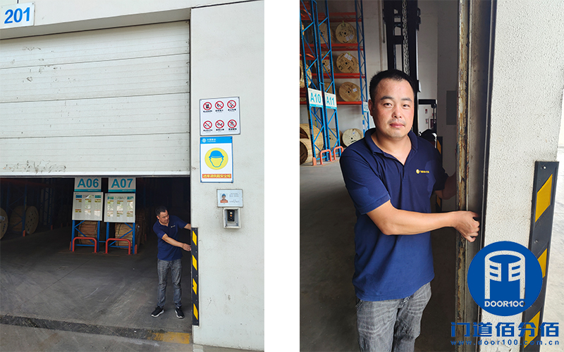 服務(wù)案例丨江蘇移動(dòng)倉庫園區(qū)提升門控制故障維修