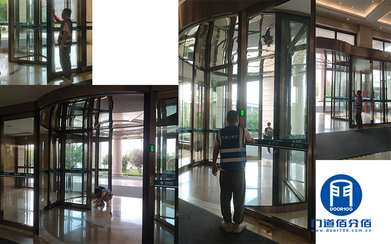 轉(zhuǎn)門案例丨沈陽兩翼門、三翼門功能巡檢