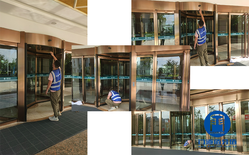 轉(zhuǎn)門案例丨沈陽兩翼門、三翼門功能巡檢