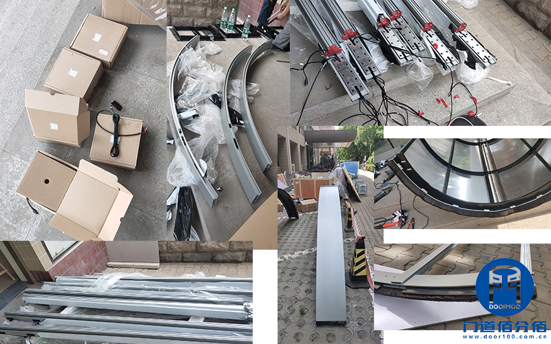 中國建材集團(tuán)旗下大廈兩翼自動(dòng)環(huán)柱旋轉(zhuǎn)門工程案例