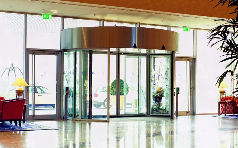 兩翼自動旋轉(zhuǎn)門安全防夾系統(tǒng)配件介紹