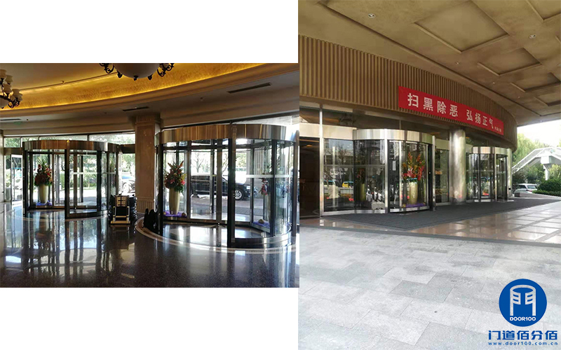 北京某大廈出入口托馬斯旋轉(zhuǎn)門維修服務(wù)