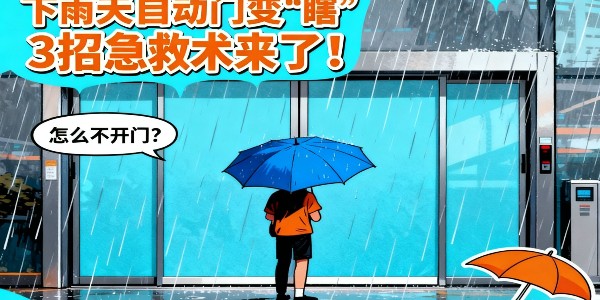 ??? 雨天自動(dòng)感應(yīng)門靈敏度驟降分析與解決指南
