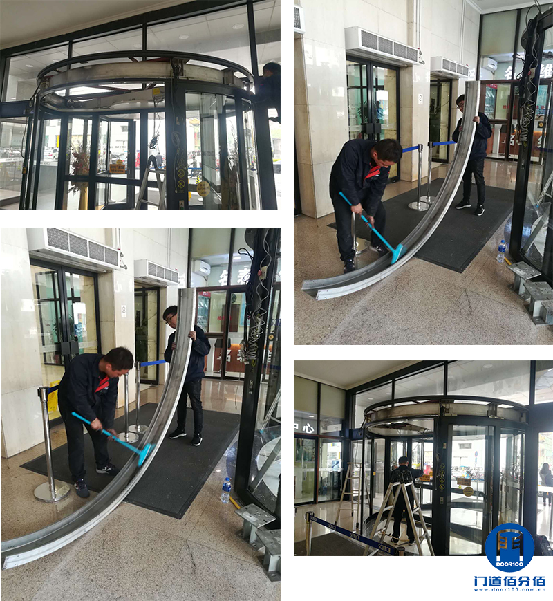 旋轉(zhuǎn)門翻軌升級(jí)過(guò)程