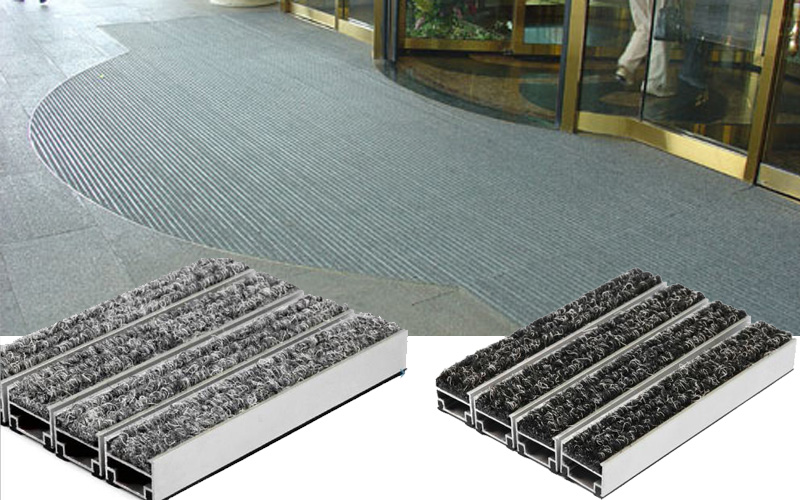 旋轉(zhuǎn)門鋁合金地墊鋪設、清潔和保養(yǎng)方法