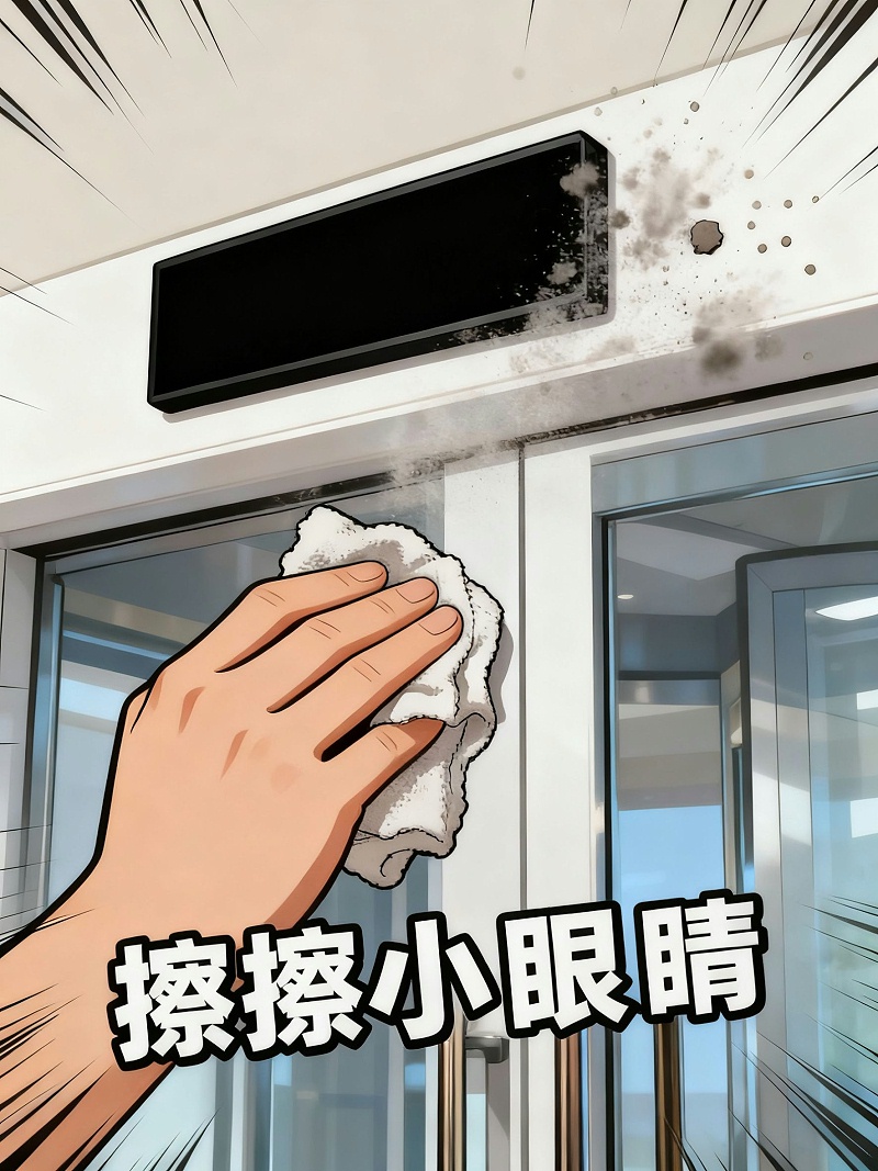 除水印感應(yīng)門(mén)眼睛