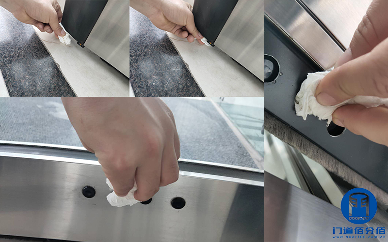 石油化工集團(tuán)下屬大廈自動(dòng)旋轉(zhuǎn)門清潔維護(hù)服務(wù)